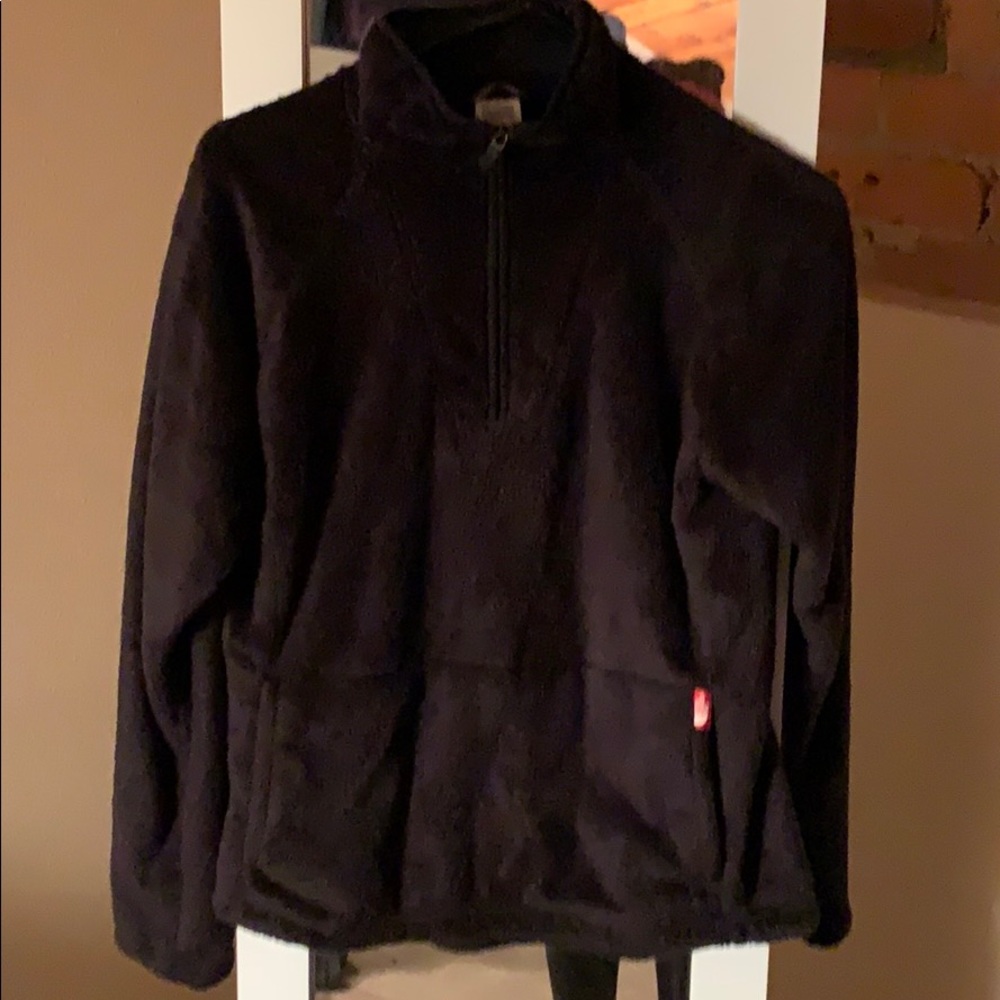 The North Face fleece half zip pullover
